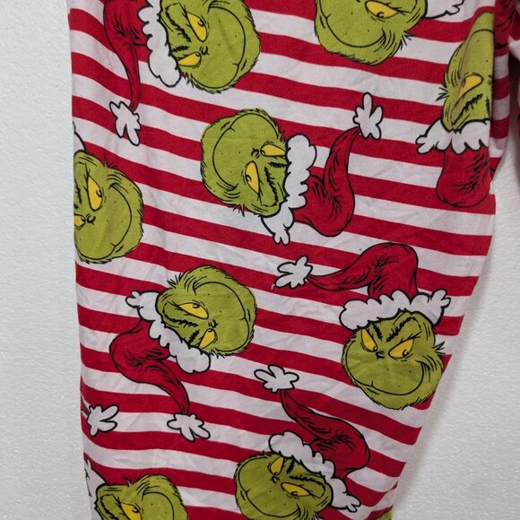 Adult Grinch Pajamas or loungewear - Picture 5 of 7